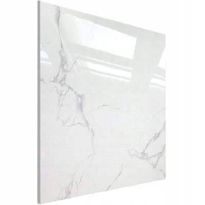 PŁYTKI  GRES biały MARMUR CALACATTA carrara 120x120  POLER  Alpinos