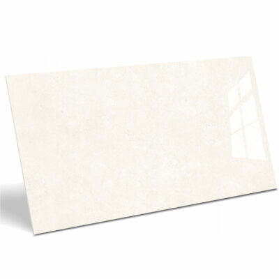 PŁYTKI  PODŁOGOWE GRESOWE  KREMOWE JEDNOLITE CREAM ANULMO POŁYSL