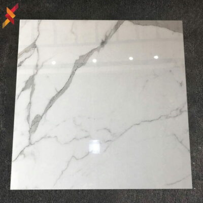 PŁYTKI GRSOWE CALACATTA CARRARA 60X60 POŁYSK  CERVO