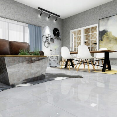 PŁYTKI GRESOWE SZARE GREY POŁYSK KAMIENNE 60X60