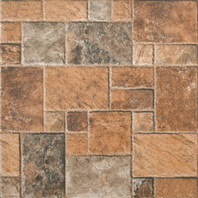 PŁYTKI GRESOWE 42X42 kamień skałka CEGIEŁKA BROWN BRĄZ