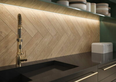 PŁYTKI DREWNOPODOBNE JODEŁKA 11x60 Honey brown