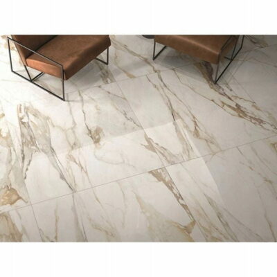 PŁYTKI CALACATTA CARRARA gold POŁYSK 60X60