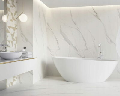 PŁYTKI CALACATTA 60X120 MATOWA BIAŁA LUXURY