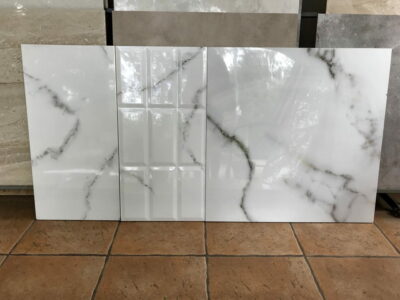 PŁYTKI ŁAZIENKA 30X60 60X60 BIAŁY MARMUR GRES