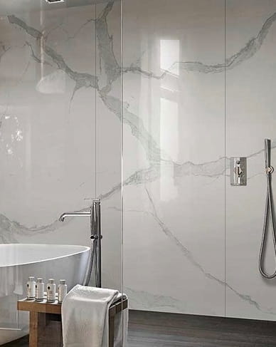 PŁYTKI PODŁOGOWE 60X120 BIAŁY CALACATTA POŁYSK