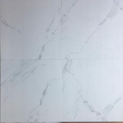 PŁYTKI PODŁOGOWE GRES BIAŁY MARMUR POŁYSK 60X60