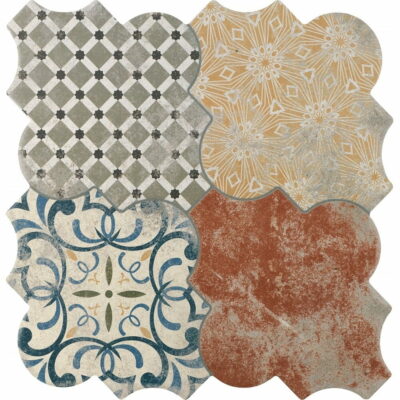 PŁYTKI RETRO 45x45 PATCHWORK gres PODŁOGOWE