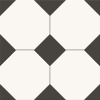 PŁYTKI SZACHOWNICA GRES 30X30 CZARNE BIAŁE matowa