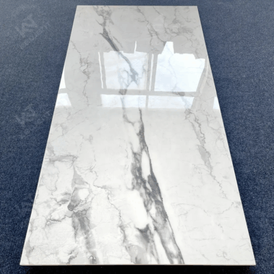 PŁYTKI 60X120 CALACATTA CARRARA BIAŁY MARMUR  BLUE POLER
