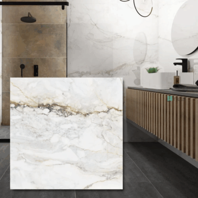 PŁYTKI CALACATTA  GOLD AVOLIO  120X120 MATOWA SATYNA