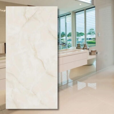 PŁYTKI 60X120 KAMIENNE AMARO BEIGE POŁYSK POLER