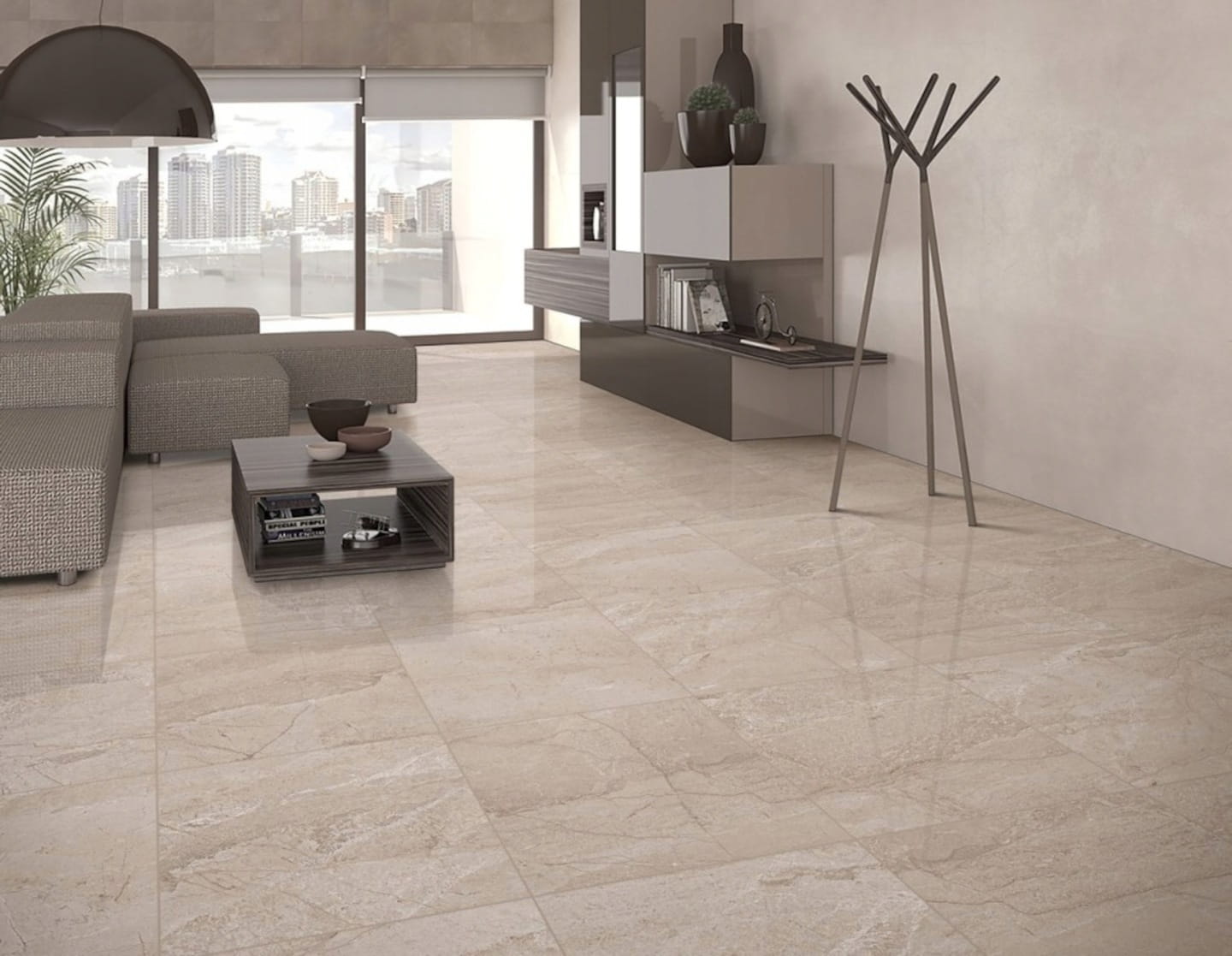 PŁYTKI KAMIENNE POŁYSK 60X60 MARMUROPOODBNE DAINO GRAND BEIGE - obrazek 2