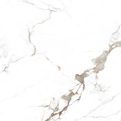 Płytki podłogowe  gresowe 120x120 matowa calacatta gold essencial NEW złota żyłka carving Biały marmur