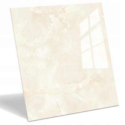 Płytki podłogowe 60x60 gres  Princess Onyx Crema masa perłowa  Połysk