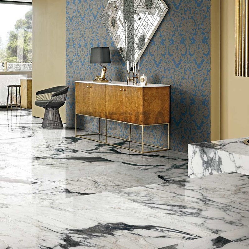 PŁYTKI FLORIMLes Bijoux de Rex Calacatta Altissimo Blanc 120x280 płytka wielkoformatowa - obrazek 2