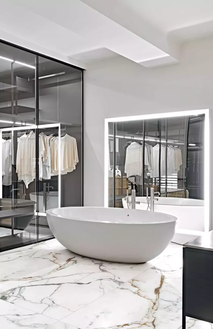 PŁYTKI FLORIM Les Origines de Rex Argent połysk 120x120 6mm płytka imitująca marmur - obrazek 5