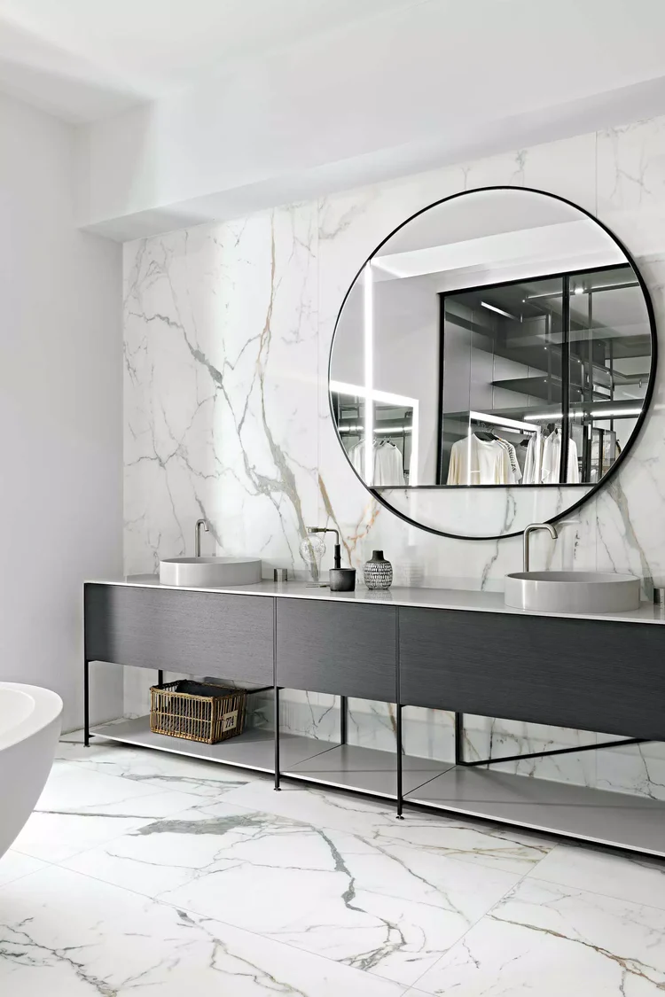 PŁYTKI FLORIM Les Origines de Rex Argent połysk 120x120 6mm płytka imitująca marmur - obrazek 4