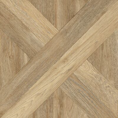 Płytki gresowe podłogowe rozeta drewnopodobne kasetony 60x60 media beige