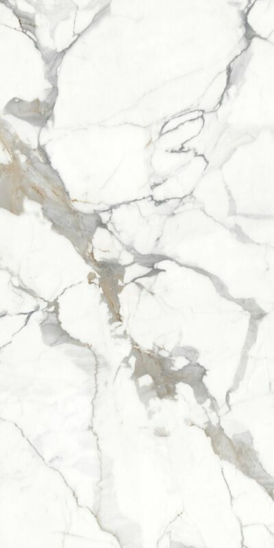 Płytki gresowe połysk 60X120 calacatta stram kamienne biały marmur
