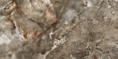 Płytki gresowe szkliwione  onyx brown aura połysk 60x120 podłogowe salon kuchnia łazienka